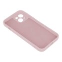 Etui IPHONE 16 PRO MAX Silicone Case Elastyczne Silikonowe jasnoróżowe