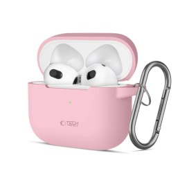 Etui APPLE AIRPODS 3 Tech-Protect Silicone Dusty różowe