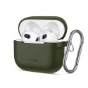 Etui APPLE AIRPODS 3 Tech-Protect Silicone Olive zielone