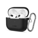 Etui APPLE AIRPODS 3 Tech-Protect Silicone czarne