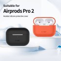 Etui APPLE AIRPODS PRO 1 / 2 Tech-Protect Silicone Caffe Latte kremowe