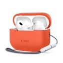 Etui APPLE AIRPODS PRO 1 / 2 Tech-Protect Silicone Neon pomarańczowe