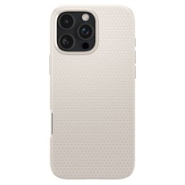 Etui IPHONE 16 PRO MAX Spigen Liquid Air Natural Titanium beżowe