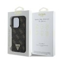 Oryginalne Etui IPHONE 16 PRO Guess Hardcase New 4G Triangle (GUHCP16LPG4GPK) czarne