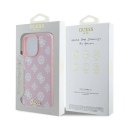 Oryginalne Etui IPHONE 16 PRO Guess Hardcase Peony Script Logo MagSafe (GUHMP16LPGPYSP) różowe