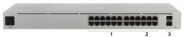 SWITCH POE USW-24-POE 24-PORTOWY SFP UBIQUITI / UniFi