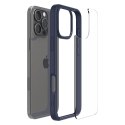 Etui IPHONE 16 PRO Spigen Ultra Hybrid granatowe