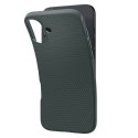 Etui IPHONE 16 Spigen Liquid Air Abyss zielone