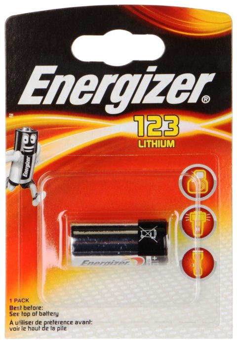 BATERIA LITOWA BAT-CR123A/E 3 V CR123A ENERGIZER