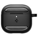 Etui APPLE AIRPODS 4 Spigen Rugged Armor Matte czarne