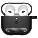 Etui APPLE AIRPODS 4 Spigen Rugged Armor Matte czarne