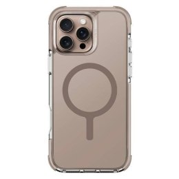 Etui IPHONE 16 PRO UNIQ Combat Magclick Charging Taupe złote