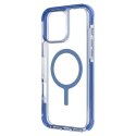 Etui IPHONE 16 UNIQ Combat Magclick Charging Pearl niebieskie