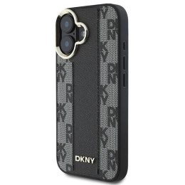 Oryginalne Etui IPHONE 16 PLUS DKNY Hardcase Checkered Pattern MagSafe (DKHMP16MPCPVSLK) czarne