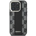 Oryginalne Etui IPHONE 16 PRO DKNY Hardcase Checkered Pattern MagSafe (DKHMP16LPCPVSLK) czarne