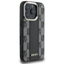 Oryginalne Etui IPHONE 16 PRO DKNY Hardcase Checkered Pattern MagSafe (DKHMP16LPCPVSLK) czarne