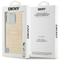 Oryginalne Etui IPHONE 16 PRO DKNY Hardcase Repeat Texture Pattern & Stripe MagSafe (DKHMP16LHRHSEP)