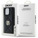 Oryginalne Etui IPHONE 16 PRO DKNY Quilted Stack Logo (DKHCP16LPQDSLK) czarne