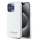 Oryginalne Etui IPHONE 16 PRO MAX Karl Lagerfeld Hardcase Hotel RSG (KLHCP16XPGWCMKHG) szare