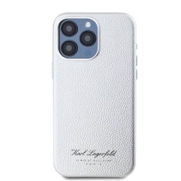 Oryginalne Etui IPHONE 16 PRO MAX Karl Lagerfeld Hardcase Hotel RSG (KLHCP16XPGWCMKHG) szare