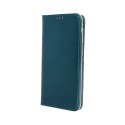 Etui IPHONE 14 PRO MAX Portfel z Klapką Skóra Ekologiczna Kabura Magnet Book ciemnozielone