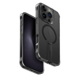 Etui IPHONE 16 PRO UNIQ Eleva with Vertica Stand Carbon czarne