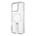 Etui IPHONE 16 PRO UNIQ Eleva with Vertica Stand Lucent Clear transparentne