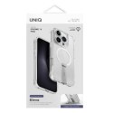 Etui IPHONE 16 PRO UNIQ Eleva with Vertica Stand Lucent Clear transparentne