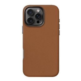 Etui IPHONE 16 PRO UNIQ Lyden Magclick Charging Caramel brązowe