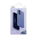 Etui IPHONE 16 UNIQ Lino Hue Magclick Charging Pearl niebieskie