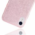 Etui MOTOROLA MOTO E20 4G Brokat Glitter różowe