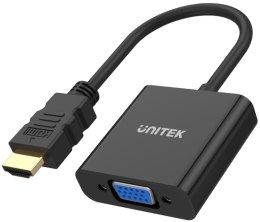 Adapter Unitek Y-6333 HDMI to VGA + audio