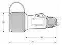 GNIAZDO PRZENOŚNE XF2165S-EPN 250 V 16 A Famatel