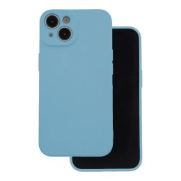 Etui IPHONE 15 Silicone Case Elastyczne Silikonowe błękitne