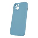 Etui IPHONE 15 Silicone Case Elastyczne Silikonowe błękitne