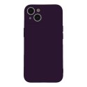 Etui SAMSUNG GALAXY A35 5G Silicone Case Elastyczne Silikonowe śliwkowe