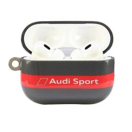 Oryginalne Etui APPLE AIRPODS PRO 2 Audi IML Sport Cover (AUS-IMLAPP2-RSQ/D4-GY) szare