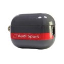 Oryginalne Etui APPLE AIRPODS PRO 2 Audi IML Sport Cover (AUS-IMLAPP2-RSQ/D4-GY) szare