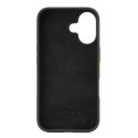 Oryginalne Etui IPHONE 16 Audi Silicone Case (AU-LSRIP16-Q3/D1-BK) czarne