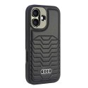 Oryginalne Etui IPHONE 16 Audi Synthetic Leather (AU-TPUPCMIP16-GT/D3-BK) czarne