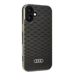 Oryginalne Etui IPHONE 16 PLUS Audi IML Stitching Pattern MagSafe (AU-IMLMIP16M-Q5/D3-BK) czarne