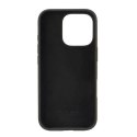 Oryginalne Etui IPHONE 16 PRO Audi Silicone Case (AU-LSRIP16P-Q3/D1-BK) czarne