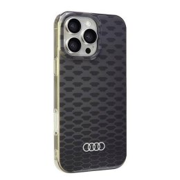 Oryginalne Etui IPHONE 16 PRO MAX Audi IML Stitching Pattern MagSafe (AU-IMLMIP16PM-Q5/D3-BK) czarne