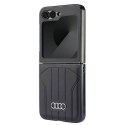 Oryginalne Etui SAMSUNG GALAXY Z FLIP 6 Audi Synthetic Leather (AU-TPUPCFlip6-Q5/D1-BK) czarne