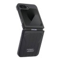 Oryginalne Etui SAMSUNG GALAXY Z FLIP 6 Audi Synthetic Leather (AU-TPUPCFlip6-Q5/D1-BK) czarne