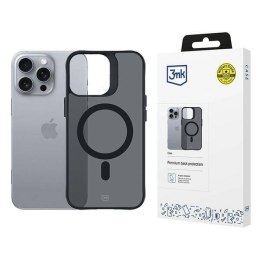 Etui IPHONE 16 PRO MAX 3mk Smoke MagCase czarne