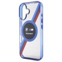 Oryginalne Etui IPHONE 16 BMW Hardcase Motosport IML Circle MagSafe (BMHMP16S23HTPUK) czarne