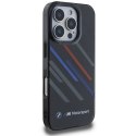 Oryginalne Etui IPHONE 16 PRO MAX BMW Hardcase Motosport IML Random Stripes (BMHCP16X23HTRAK) czarne