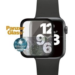 Szkło Hartowane APPLE WATCH 4 / 5 / 6 / SE (40MM) PanzerGlass Curved Antibacterial czarne