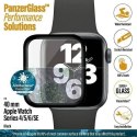 Szkło Hartowane APPLE WATCH 4 / 5 / 6 / SE (40MM) PanzerGlass Curved Antibacterial czarne